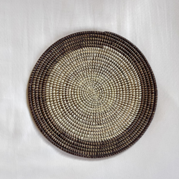 lot de  3 Sets de table en vannerie du Sénégal