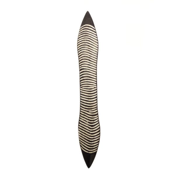 Bouclier traditionnel long bamiléké 70 cm
